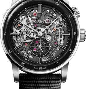 Audemars Piguet Code 11.59 Grande Sonnerie Carillon Supersonnerie 41mm White Gold/Ceramic Skeleton Dial | 26397NB.OO.D002KB.01