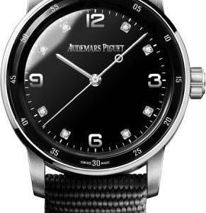 Audemars Piguet Code 11.59 Selfwinding 41mm White Gold Black Arabic/Diamond Dial - 15210BC.OO.A002KB.02