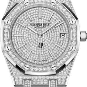 Audemars Piguet Royal 39mm "Jumbo" Extra-Thin White Gold Diamonds | 16202BC.ZZ.1241BC.01