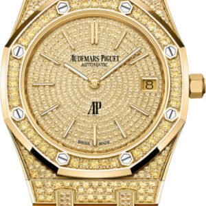 Audemars Piguet Royal "Jumbo" 39mm Extra-Thin Yellow Gold Sapphires | 16202BA.HH.1241BA.01