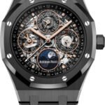 Audemars Piguet Royal Oak 41mm Perpetual Calendar Openworked Black Ceramic - 26585CE.OO.1225CE.01