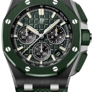 Audemars Piguet Royal Oak Selfwinding Chronograph 43 mm Dark Green "Mega Tapisserie" Dial - 26420CE.OO.A063VE.01