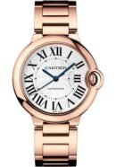 Cartier Ballon Bleu de Cartier Watch - 36 mm Rose Gold Case - Silvered Dial - Interchangeable Bracelet - WGBB0043