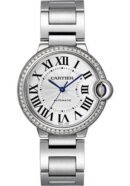 Cartier Ballon Bleu de Cartier Watch - 36 mm Steel Case - Diamond Bezel - W4BB0017