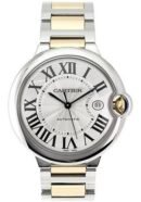 Cartier Ballon Bleu de Cartier Watch - Large Steel And Yellow Gold Case - W69009Z3