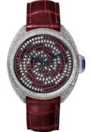 Cartier Cle de Cartier Limited Edition of 30 Watch - 40 mm White Gold Diamond Case - White Gold Nac-Treated Dial - HPI01101