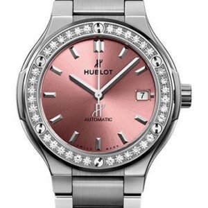 Hublot Classic Fusion Titanium Pink Watch-568.NX.891P.NX.1204