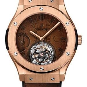 Hublot Classic Fusion Tourbillon Power Reserve 5 Days Berluti Scritto King Gold Limited Edition of 20 Watch-505.OX.0500.VR.BER17