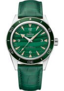 Omega Seamaster 300 Omega Co-Axial Master Chronometer - 41 mm Platinum Case - Deep Green Dial - Green Leather Strap - 234.93.41.21.99.001