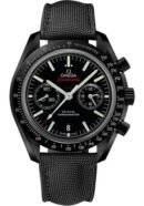 Omega Speedmaster Moonwatch Omega Co-Axial Chronograph Watch - 44.25 mm Black Ceramic Case - Brushed Ceramic Bezel - Black Dial - Black Coated Nylon Fabric Strap -...