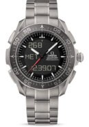 Omega Speedmaster Skywalker X-33 Chronograph 45 mm Watch - 45 mm Titanium Case - Black Ceramic Bezel - Black Dial - 318.90.45.79.01.001