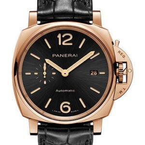 Panerai Luminor Due - 42mm - Polished Goldtech - Black Sun-Brushed Dial - PAM01041