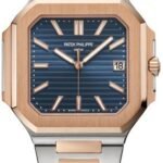 Patek Philippe Cubitus Date Sweep Seconds Rose Gold/Steel 45mm Blue Dial 5821/1AR-001