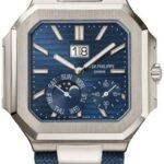 Patek Philippe Cubitus Grand Date Day & Moon Phases Platinum 45mm Blue Dial 5822P-001