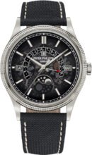 Patek Philippe Grand Complications 40mm Perpetual Calendar Moon Phases White Gold Smoked Sapphire Dial - 6159G-001 - 2025