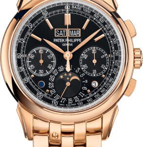 Patek Philippe Grand Complications 41 mm Chronograph Perpetual Calendar Rose Gold Black Dial - 5270/1R-001