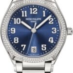 Patek Philippe Twenty~4 Ladies Stainless Steel Blue Sunburst Dial | 7300/1200A-001